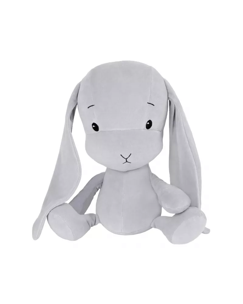 Bunny Effik L - gray , gray ears, 50 cm