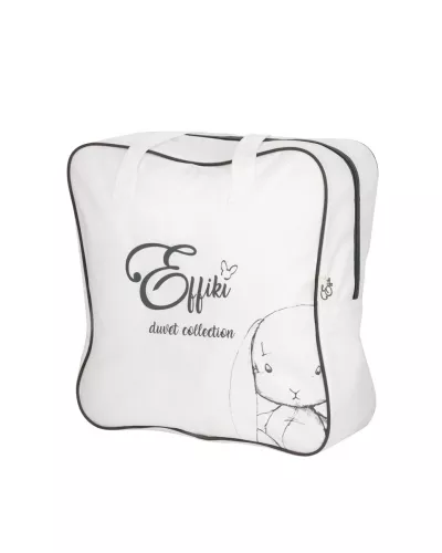 Duvet and pillow hypoallegenic 95x135 - classic set L Effiki with bag